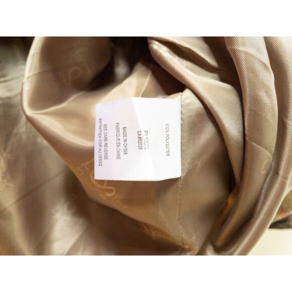 Samuel Dong Pink Floral Brocade Sleeveless Ruffled Dress With Belt SZ S  Bubble - Picture 7 of 12